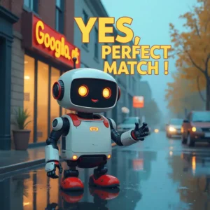 Bot de Google satisfecho al rastrear una web de taller mecánico con arquitectura SEO perfecta para ‘Alineación de dirección’